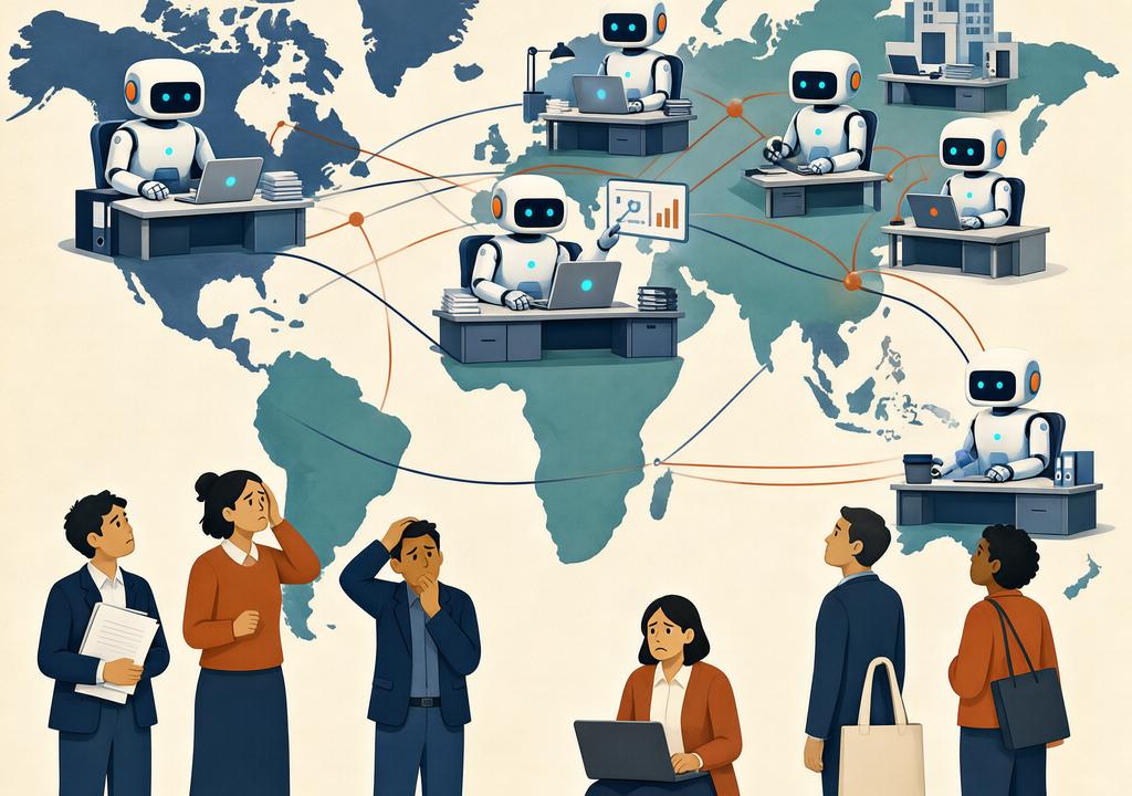AI is feared globally as the destroyer of jobs