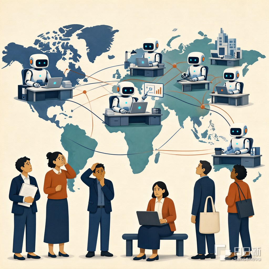 AI is feared globally as the destroyer of jobs