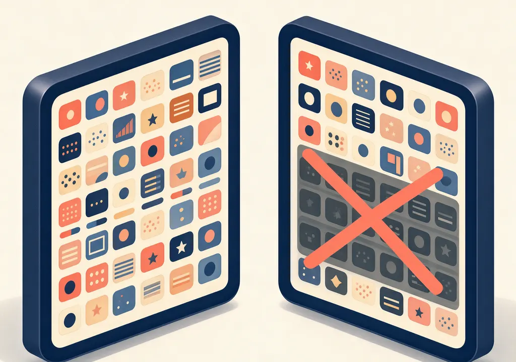 Editorial illustration of a connected TV distribution standoff