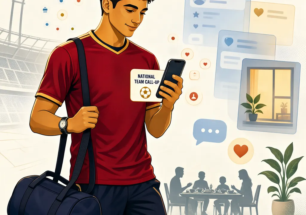 Roberto Fernandez Spain national team call-up illustration